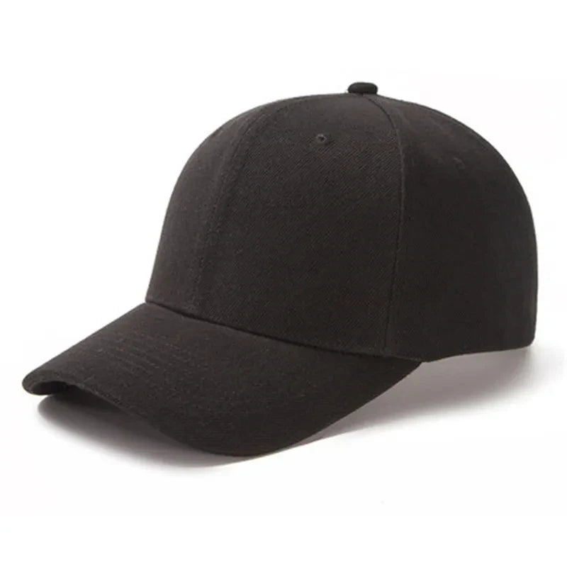 TEEK - Unisex Casual Plain Baseball Adjustable Snapback Hats