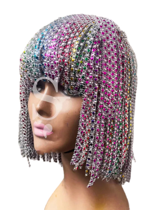 TEEK - Sparkly Tassel Chain Wig HAIR theteekdotcom