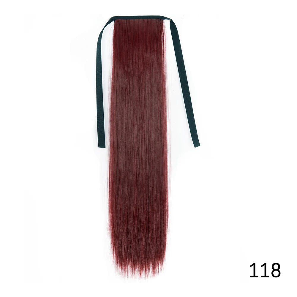 TEEK - Synthetic Long Tie Ponytail Extension
