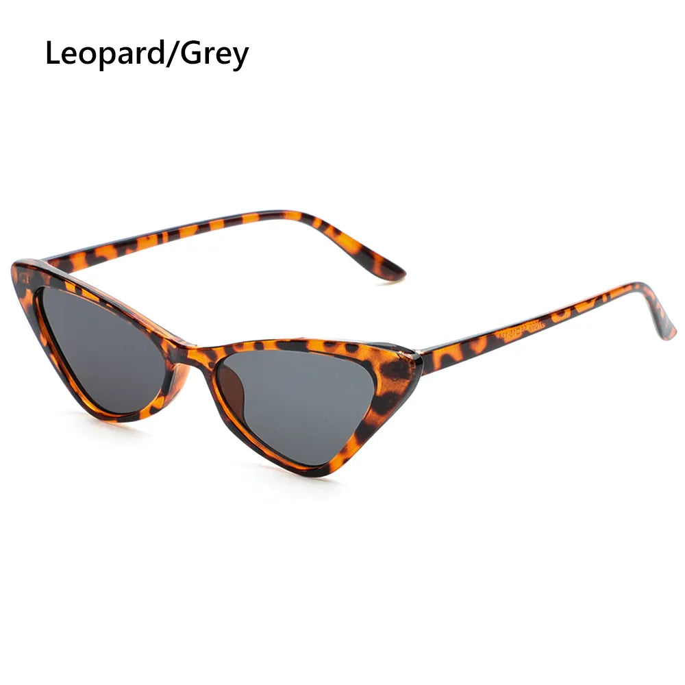 TEEK - Passenger Cat Eye Sunglasses EYEGLASSES theteekdotcom Leopard-Grey  