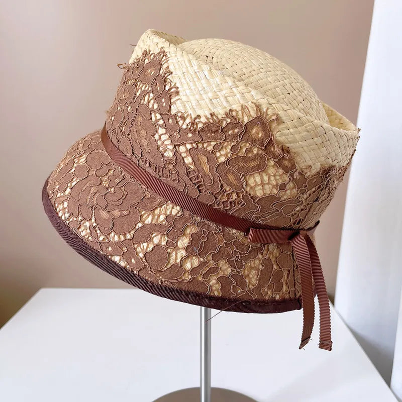 TEEK- Papyrus French Lace Hat HAT theteekdotcom khaki 56-58cm 
