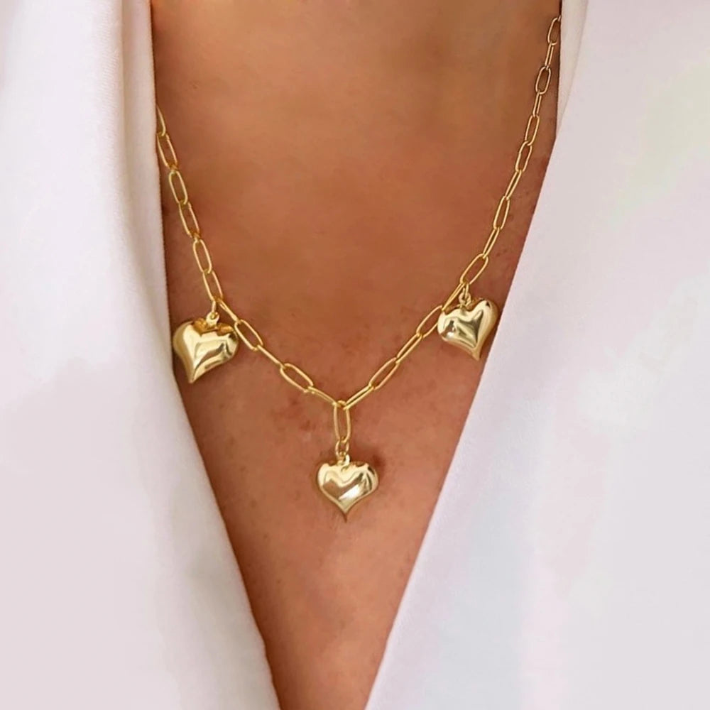 TEEK - Pendant Thick Rope Choker Necklace JEWELRY theteekdotcom necklace 13  