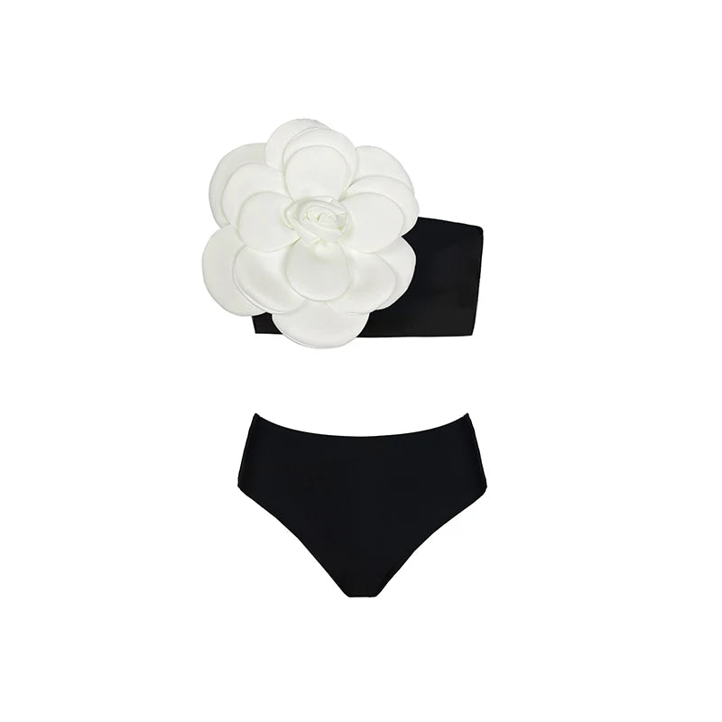 TEEK - 3D Flower Swimsuit Swimwear SWIMWEAR theteekdotcom bikini 7 S 