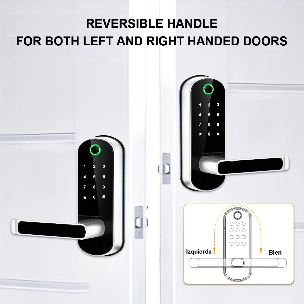 TEEK - Smart Fingerprint Door Lock HOME DECOR theteekdotcom   