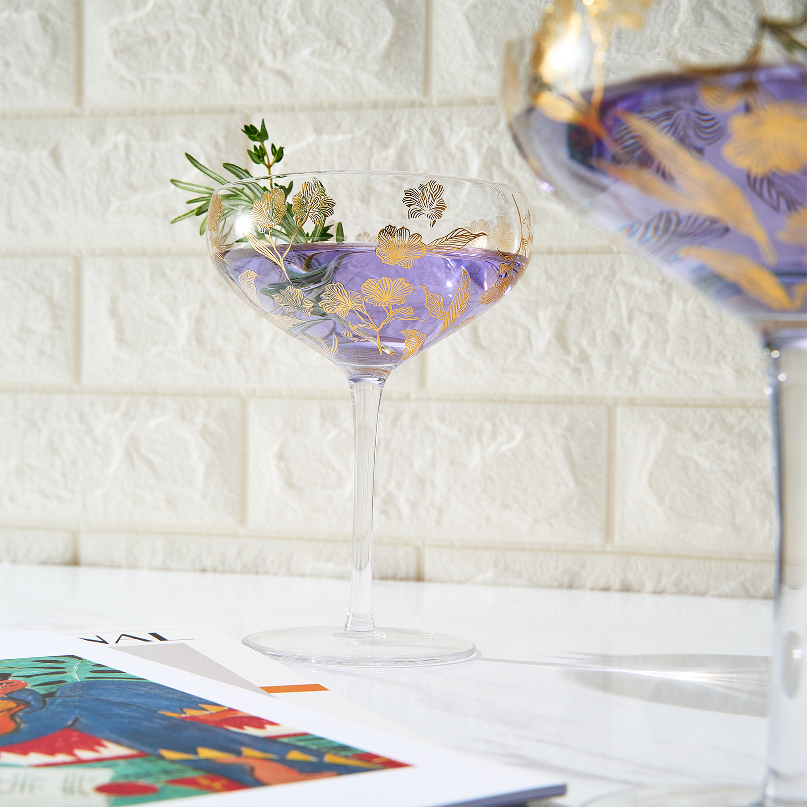 TEEK - Trevi Champagne Cocktail Glassware Set HOME DECOR TEEK KS