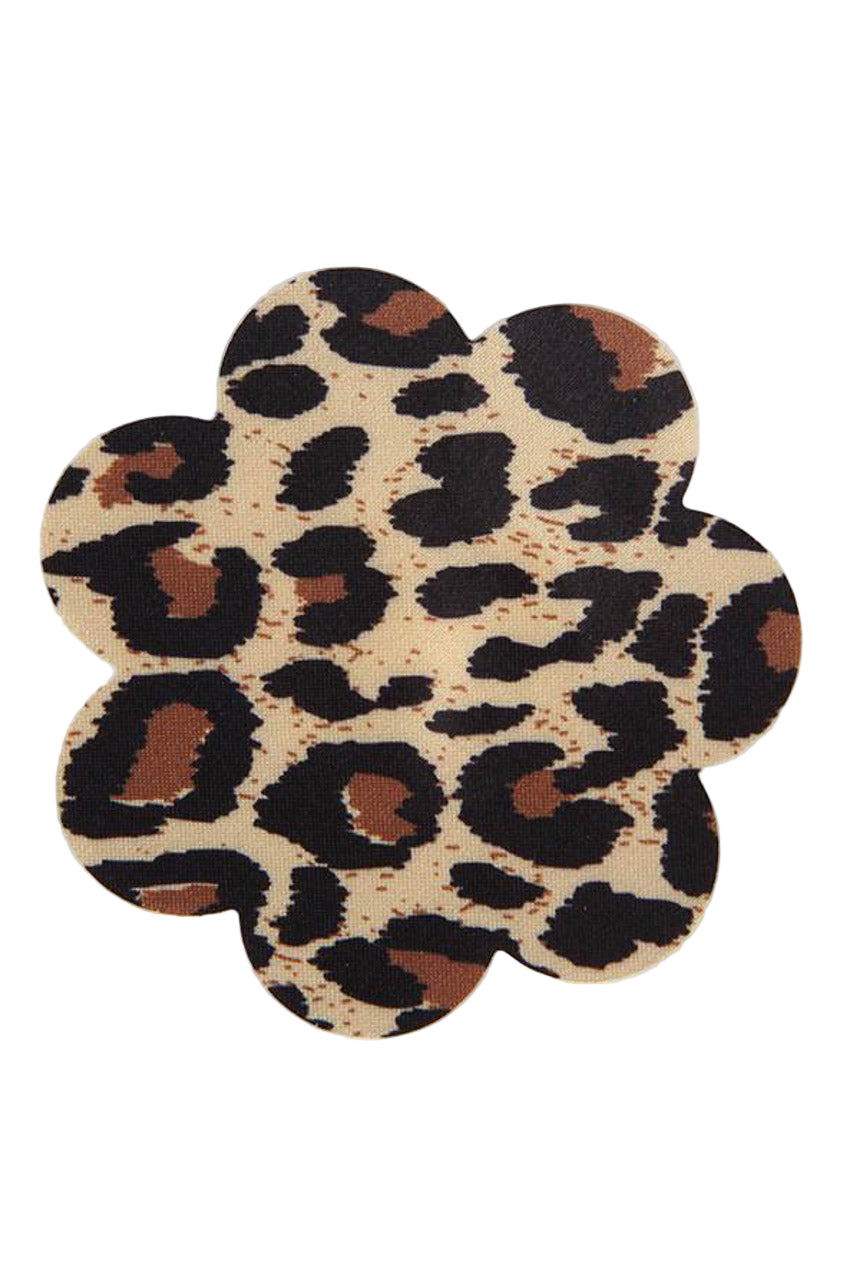 TEEK - Leopard Flower Nipple Pasties LINGERIE TEEK 3W Leopard One Size
