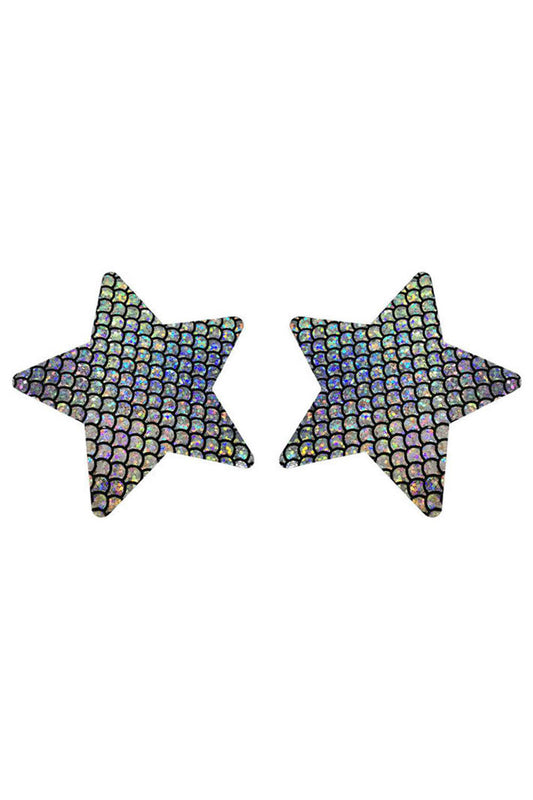 TEEK - Mermaid Scale Star Pasties LINGERIE TEEK 3W