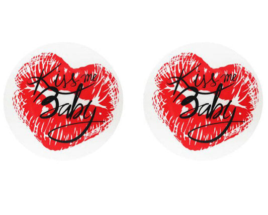 TEEK - Kiss Me Baby Pasties LINGERIE TEEK 3W Red One Size