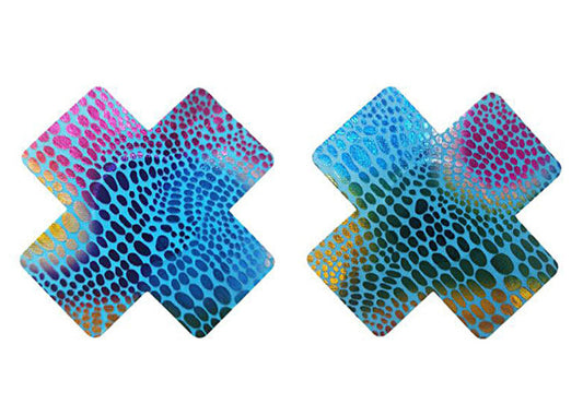 TEEK - Blue Fishtail X Pasties LINGERIE TEEK 3W Blue One Size