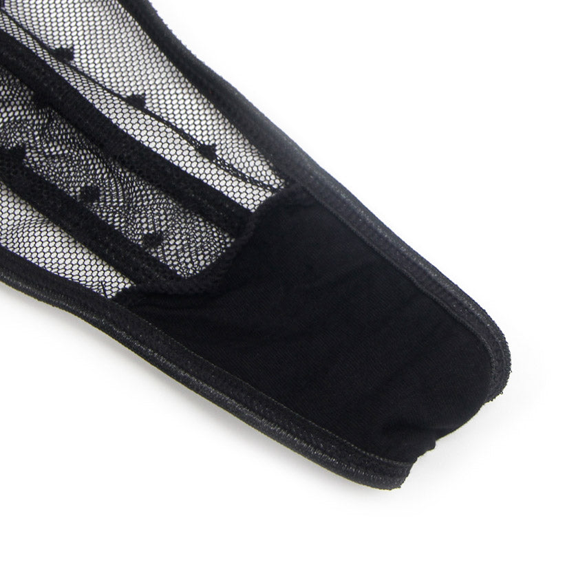 TEEK - Embroidered Lace Cut Lingerie Teddy LINGERIE TEEK 3W