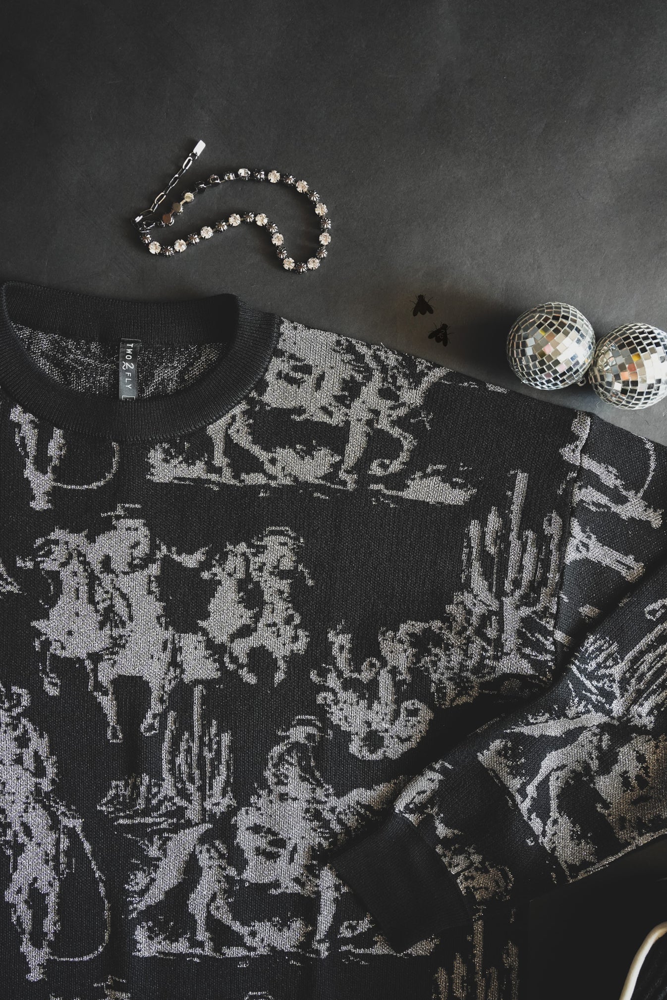 TEEK - Rhinestone Cowboy Crop TOPS TEEK RRRB