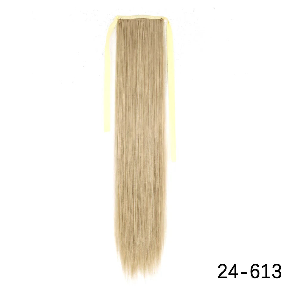 TEEK - Synthetic Long Tie Ponytail Extension