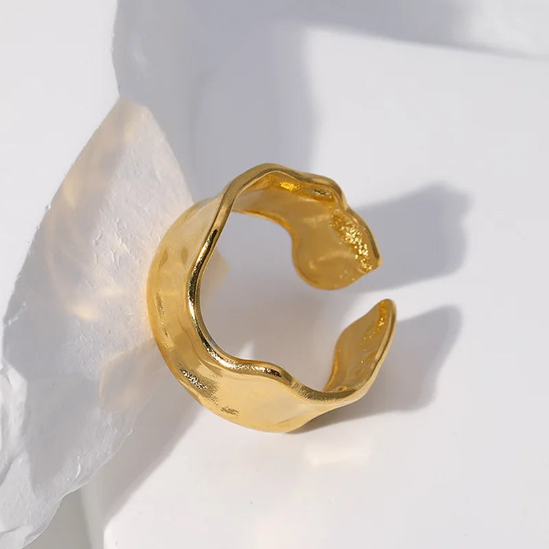 TEEK - Gold or Silver Color Minimalist Ring JEWELRY theteekdotcom 13  