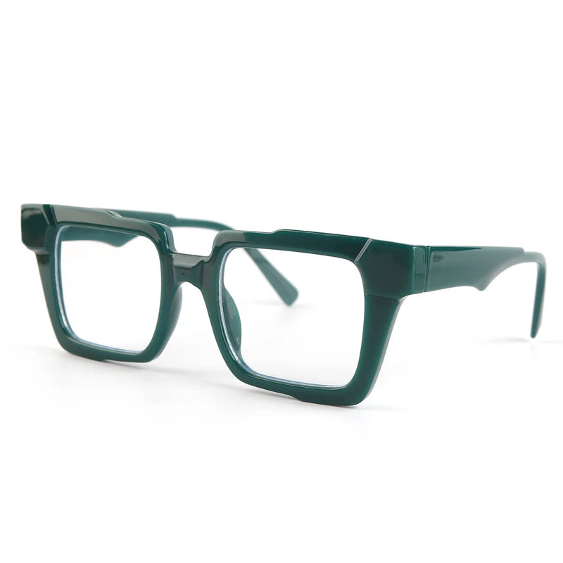 TEEK - Square Sunshade Eyewear EYEGLASSES theteekdotcom Green Anti-uv