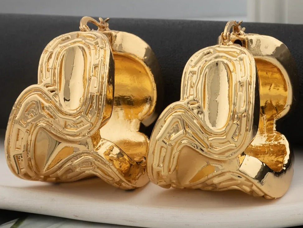 TEEK - 18K Gold Plated Hoop Earrings | Various JEWELRY theteekdotcom 5  