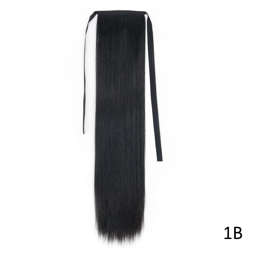 TEEK - Synthetic Long Tie Ponytail Extension