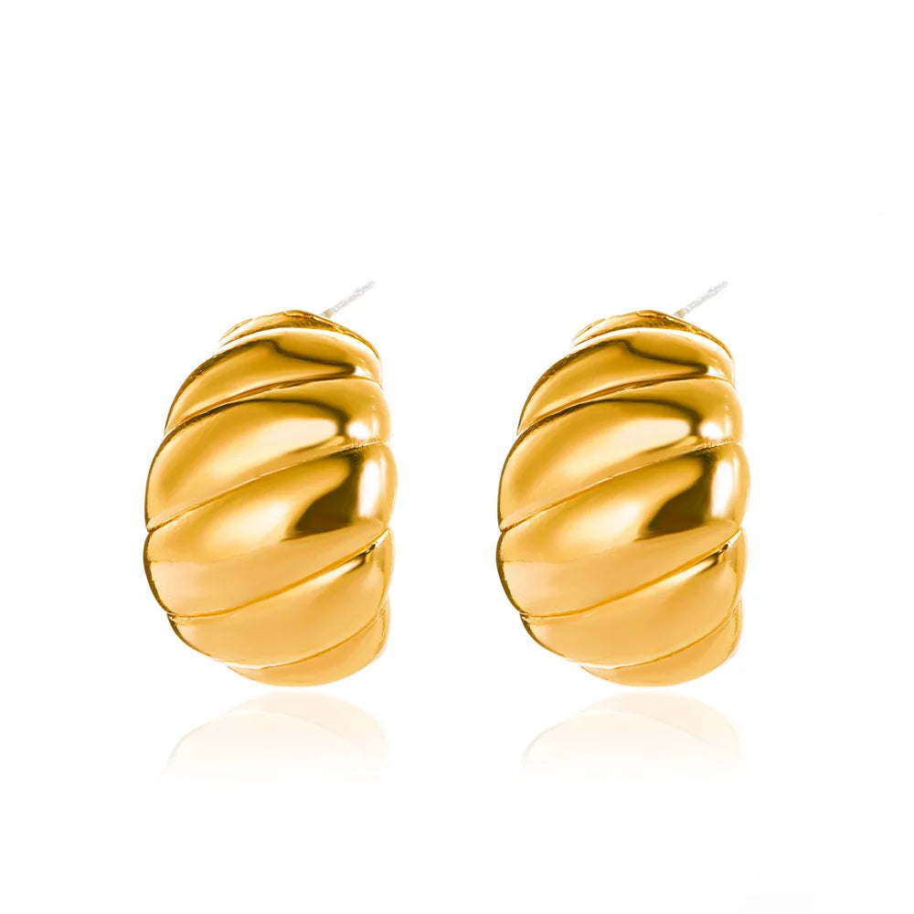 TEEK - Several Gold & Silver Irregular Earrings JEWELRY theteekdotcom UN-727-20  
