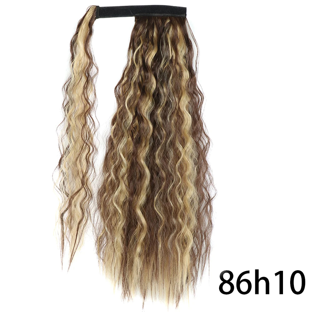 TEEK - Synthetic Long Tie Ponytail Extension
