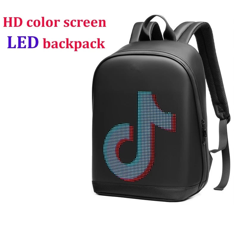 TEEK - Customizable Advertisement LED Backpack BAG theteekdotcom   
