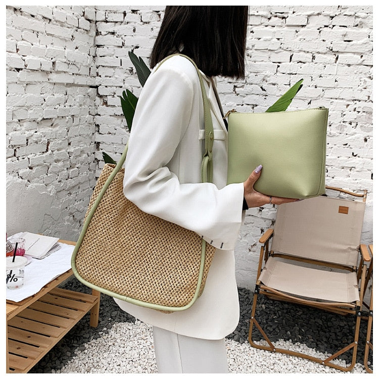 TEEK - Shop Girl Summer Tote Handbag BAG theteekdotcom   