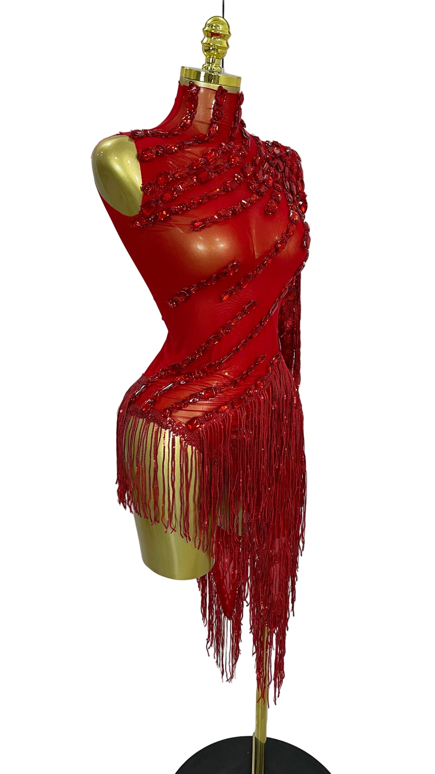 TEEK - Sparkly Tassel Sheer Dress DRESS theteekdotcom