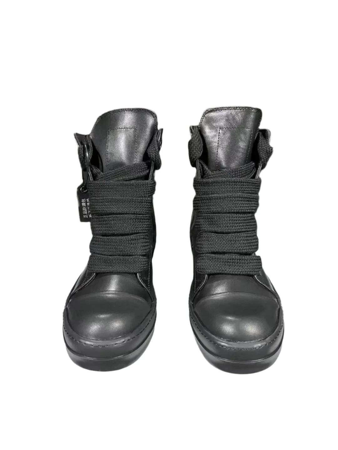 TEEK - Mens Classic Black Thick Laced High Top Boots SHOES theteekdotcom 6  