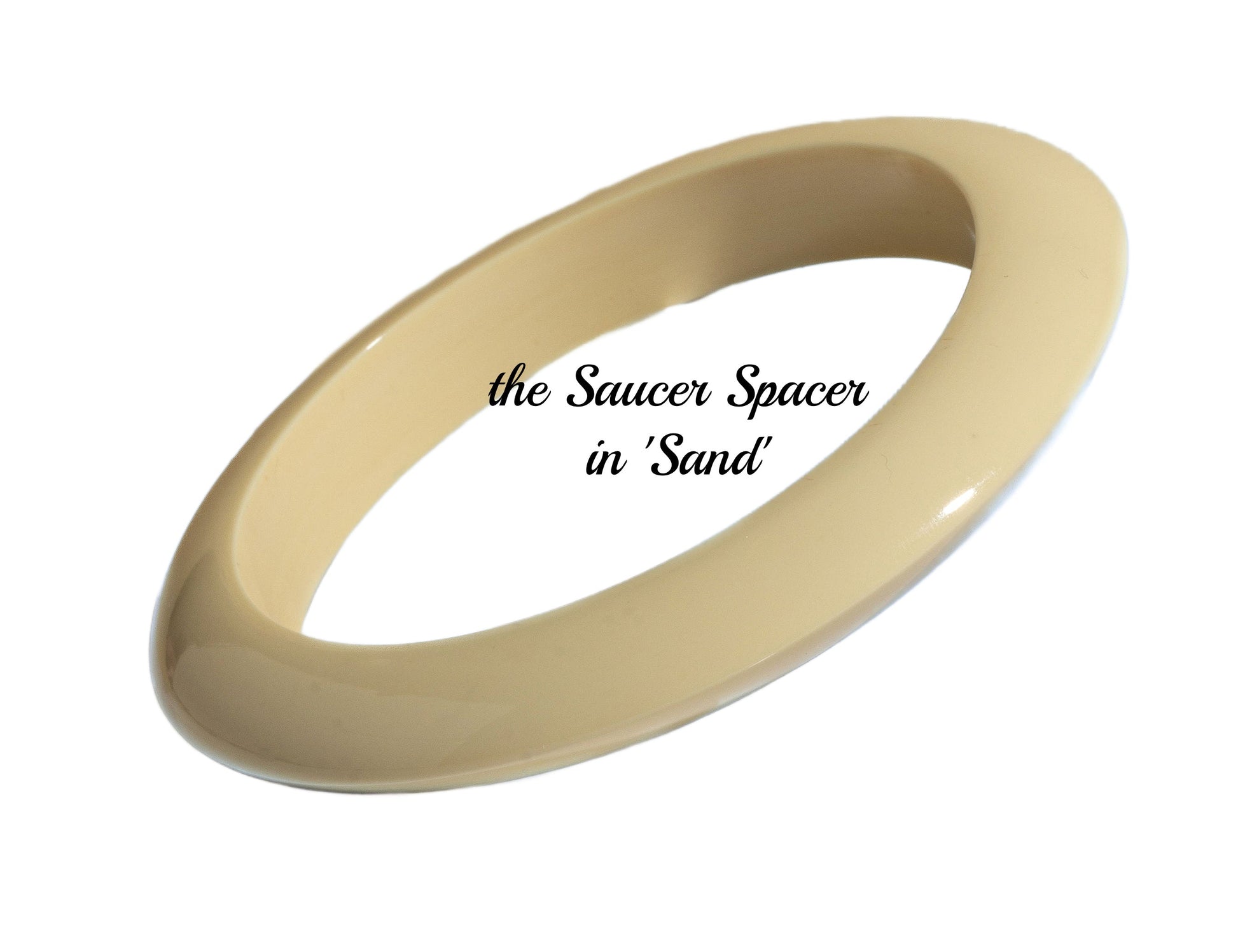 TEEK - The Palm Springs Bangle Collection - Saucer Spacer JEWELRY TEEK LLS Sand Queen (2.5" inside opening)