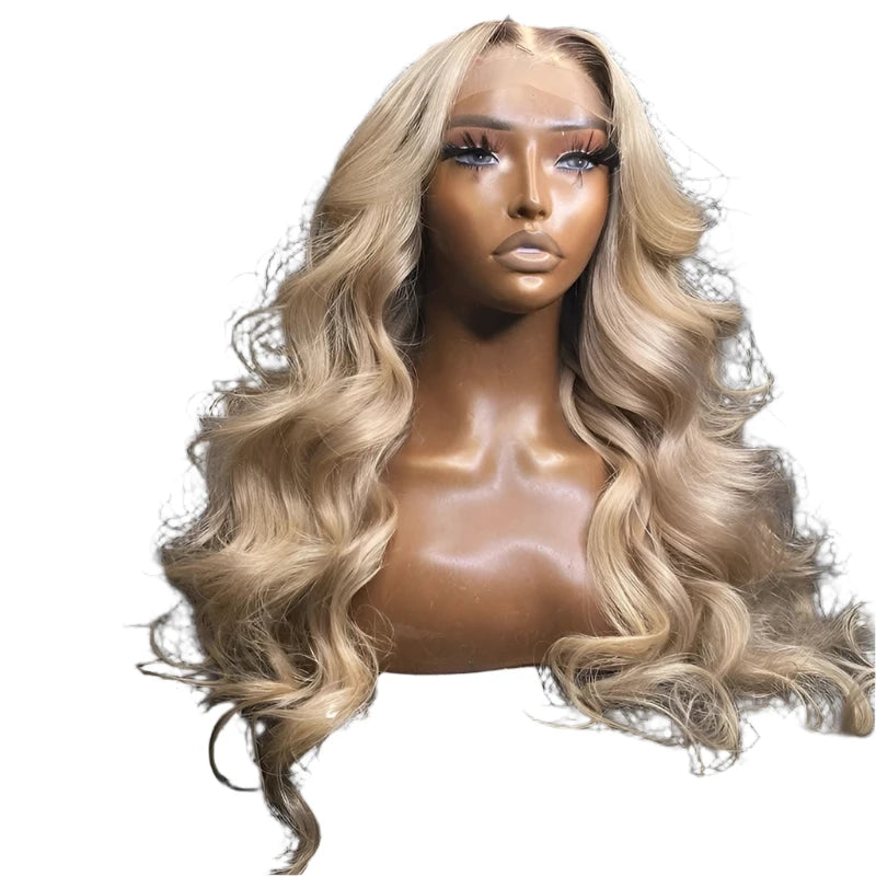 TEEK - Barbee Body Wave Wig HAIR theteekdotcom Blonde 16inches 13X6 Frontal Wig 180