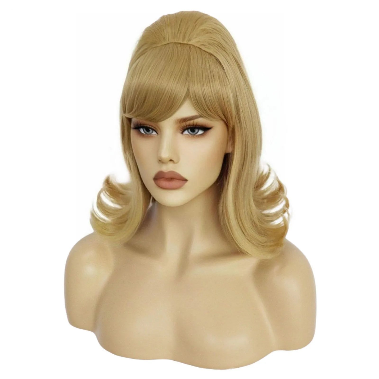 TEEK - Retro Pinup Beehive Flip Wig HAIR theteekdotcom   