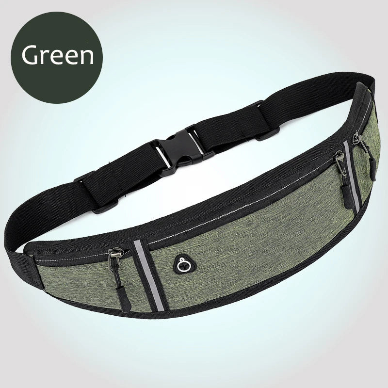 TEEK - Waist Sports Belt Pouch BAG theteekdotcom Green  