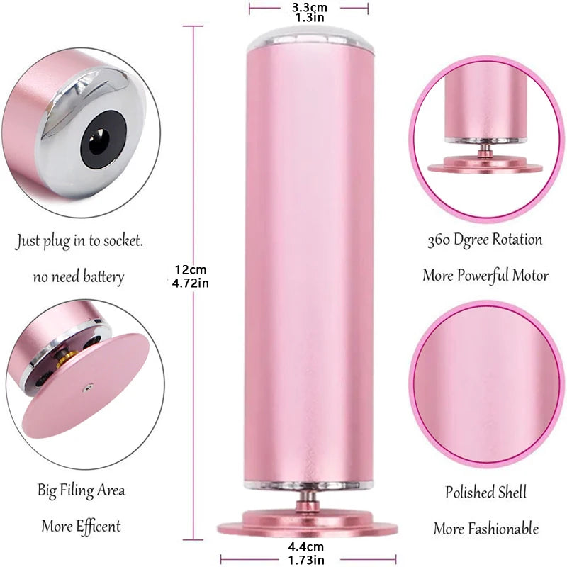 TEEK - Electronic Foot File Pedicure Sander SKINCARE theteekdotcom