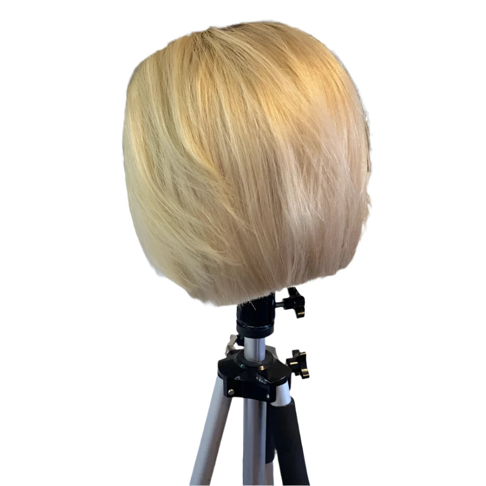 TEEK - Soft Glueless Ombre Blonde 613 Silky Bob Wig HAIR theteekdotcom   