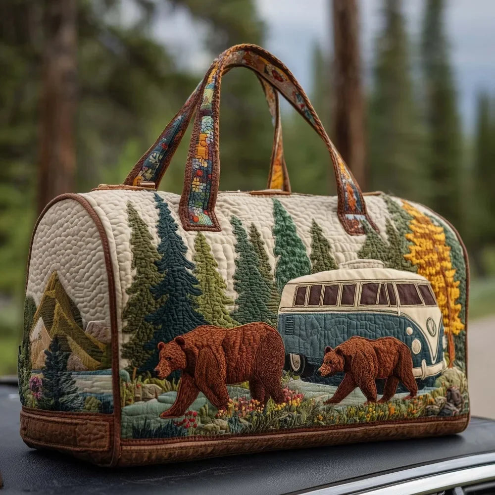 TEEK - Adjustable Strap Quilted Duffle Bag BAG theteekdotcom 16