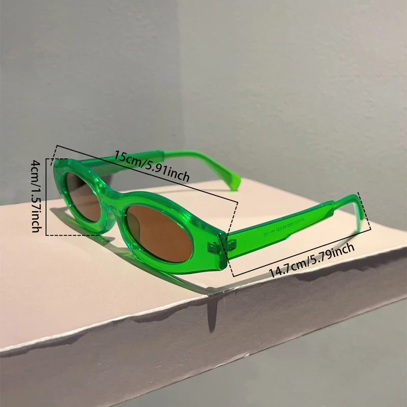 TEEK - Oval Candy Color Shades EYEGLASSES theteekdotcom