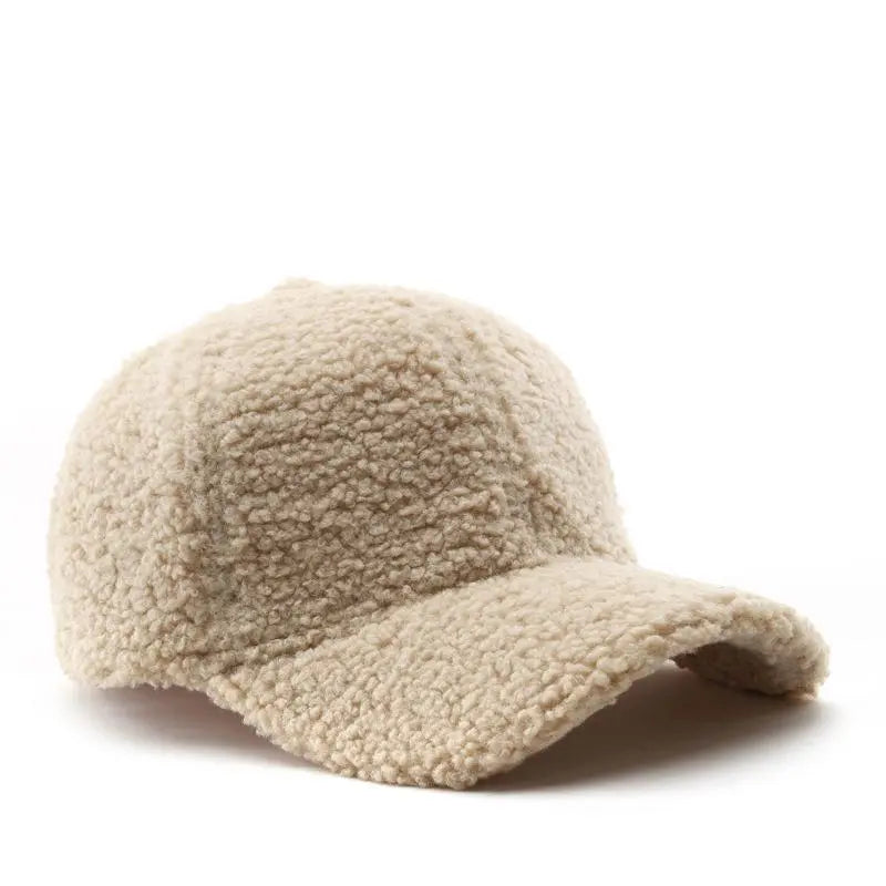 TEEK - Like Lamb Wool Caps HAT theteekdotcom beige 56-59cm 