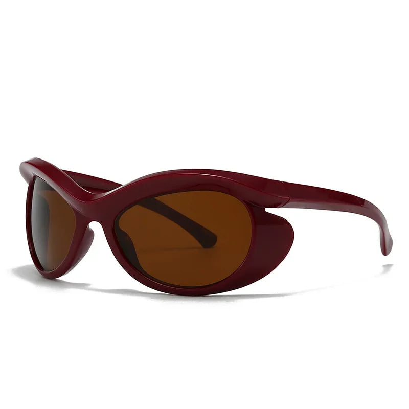 TEEK - Vintage Owl Heterotypic Sunglasses EYEGLASSES theteekdotcom Red Tea