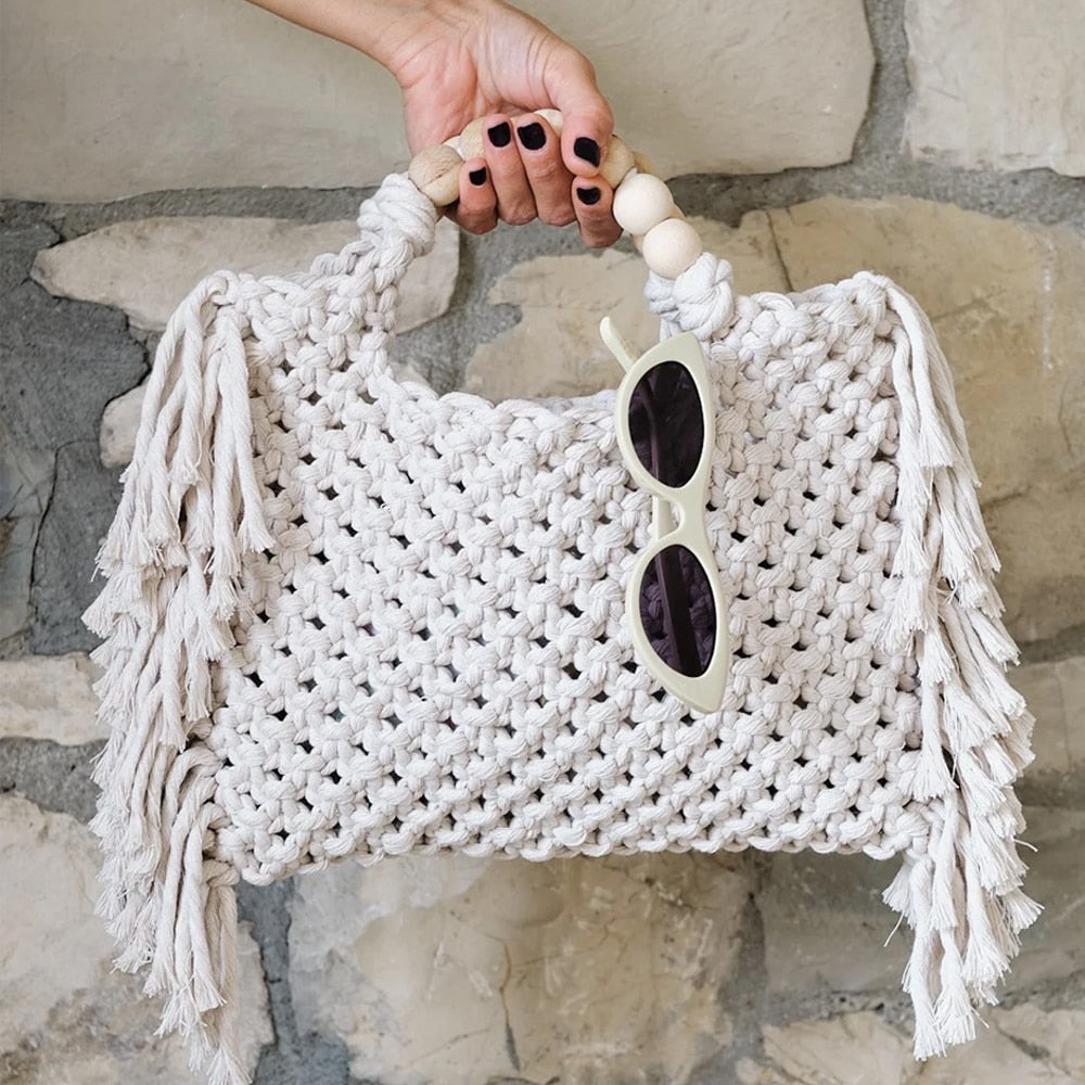 TEEK - True Tassel Beaded Bag BAG theteekdotcom   