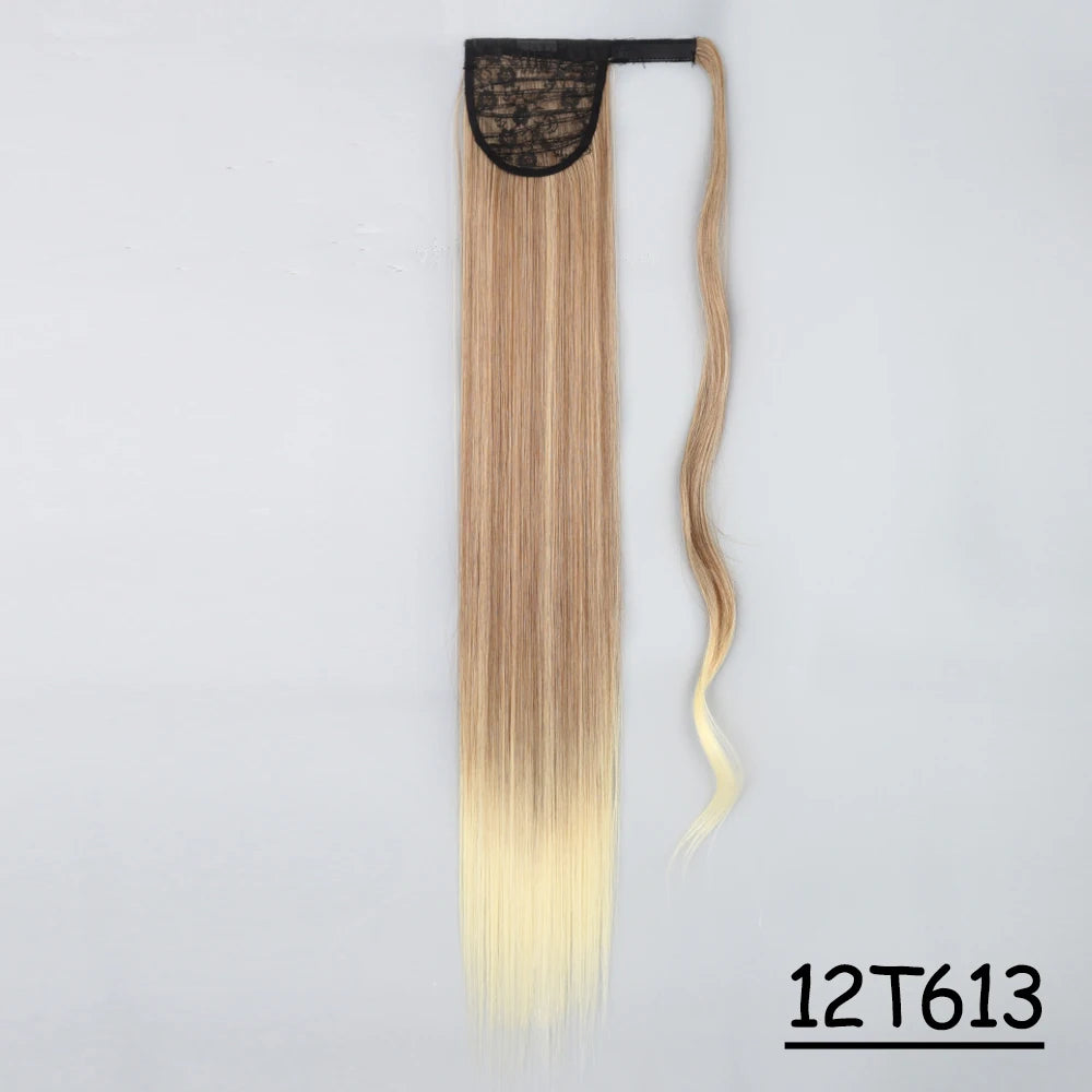 TEEK - Synthetic Long Tie Ponytail Extension
