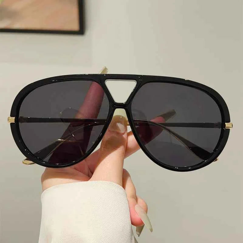 TEEK - Oversized Vintage Double Bridge Pilot Shades EYEGLASSES theteekdotcom