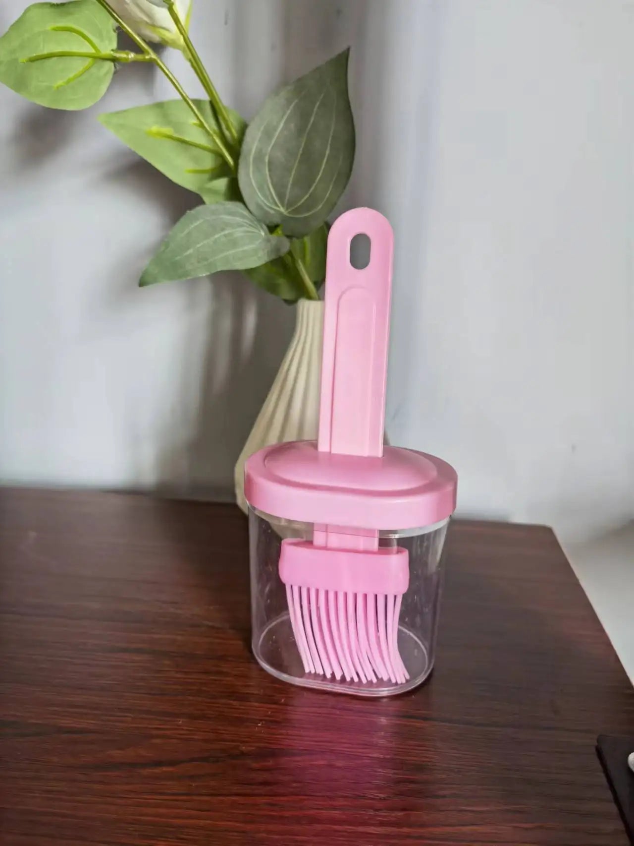 TEEK - Silicone Oil Brush Bottle HOME DECOR theteekdotcom Pink  