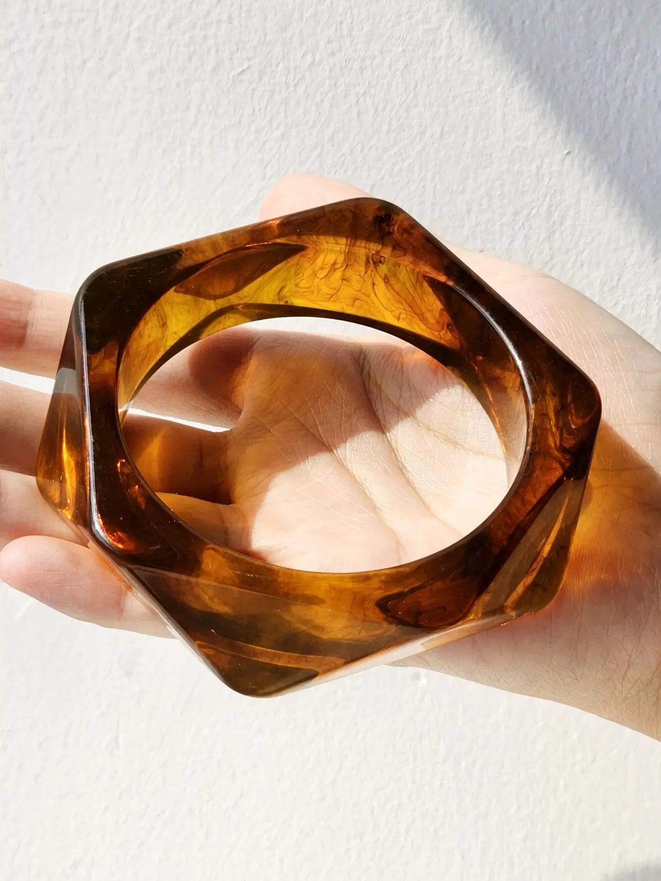 TEEK - Amber Scheme Chunky Brown Bracelet JEWELRY theteekdotcom B