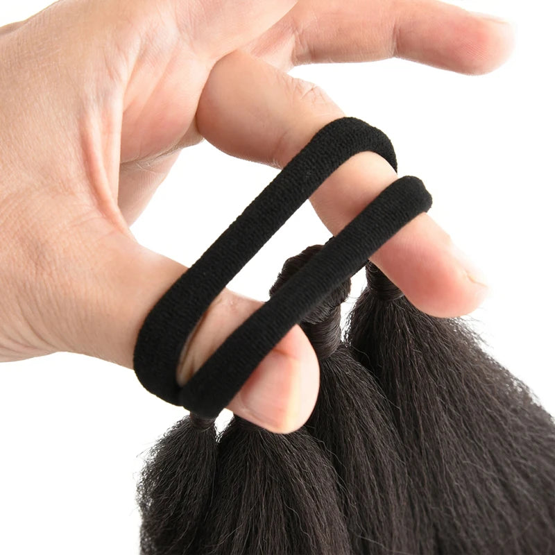 TEEK - Ponytail Synthetic Rubber Band Hair Ring 26 Inch Extensions HAIR theteekdotcom