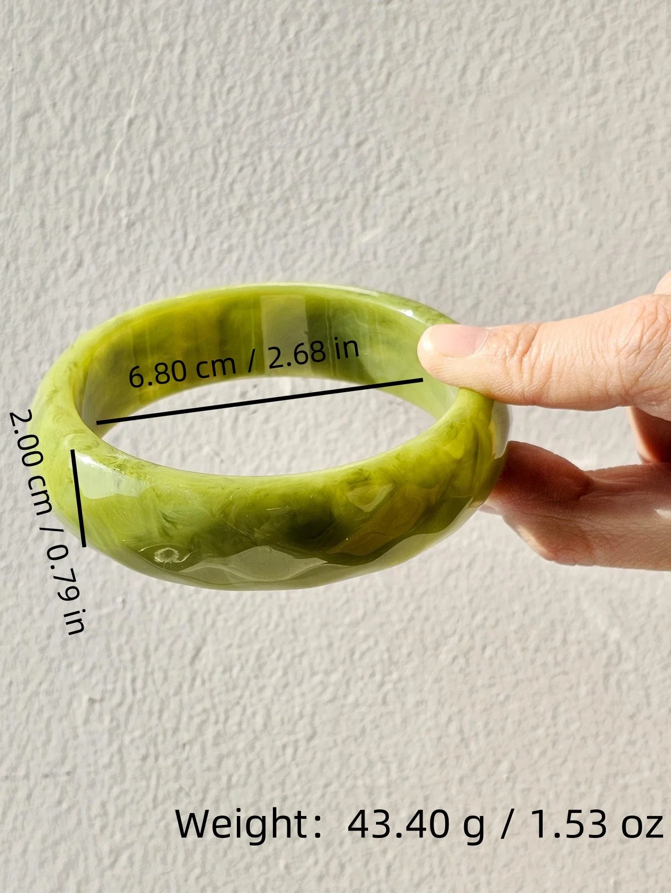 TEEK - Green Scheme Chunky Irregular Texture Bracelet