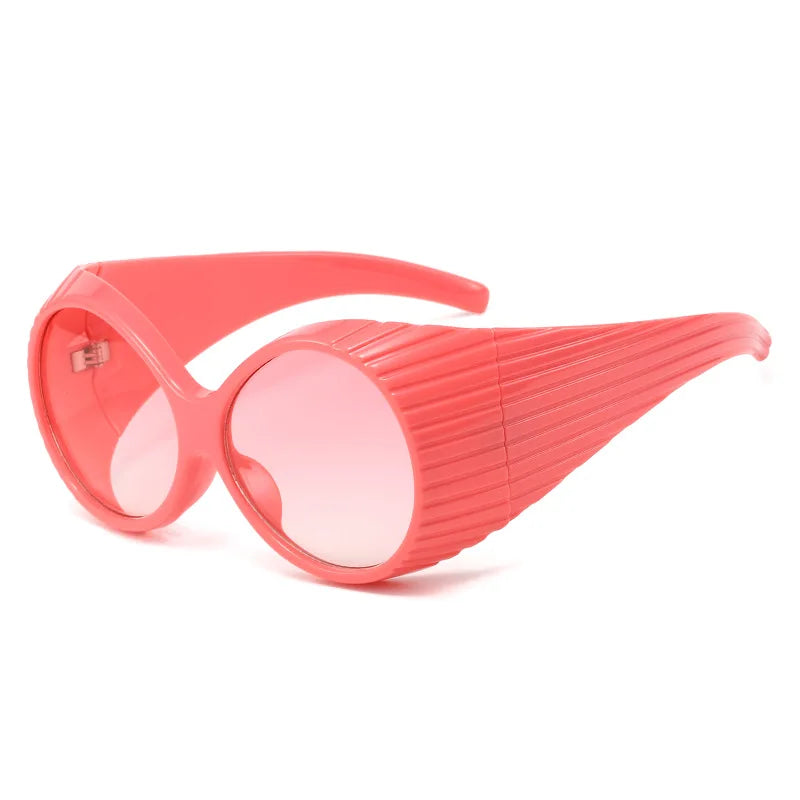 TEEK - Oversized Gradient GalaxSee Sunglasses EYEGLASSES theteekdotcom Pink  