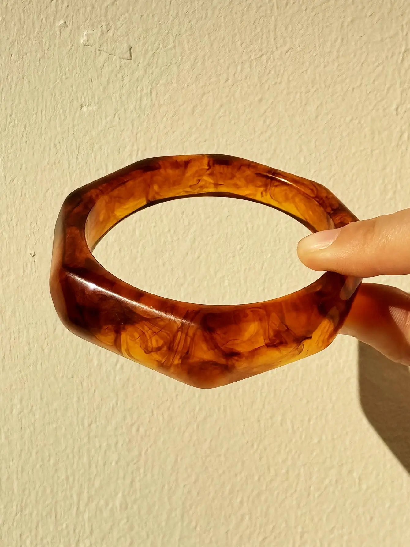 TEEK - Amber Scheme Chunky Brown Bracelet JEWELRY theteekdotcom F
