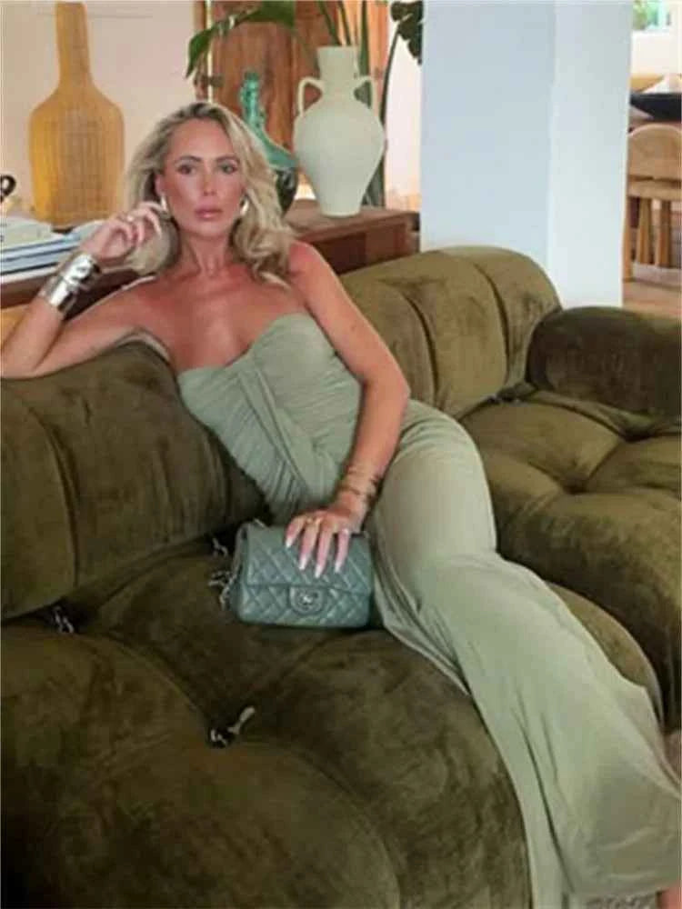 TEEK. Strapless Centered Ruched Stretch Dress DRESS theteekdotcom