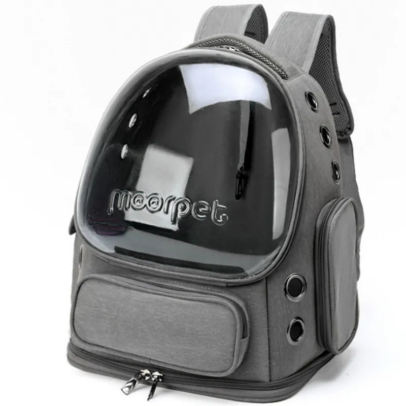 TEEK - Pet Portable Transparent Space Capsule Backpack PET SUPPLIES theteekdotcom grey 0.5-8kg 