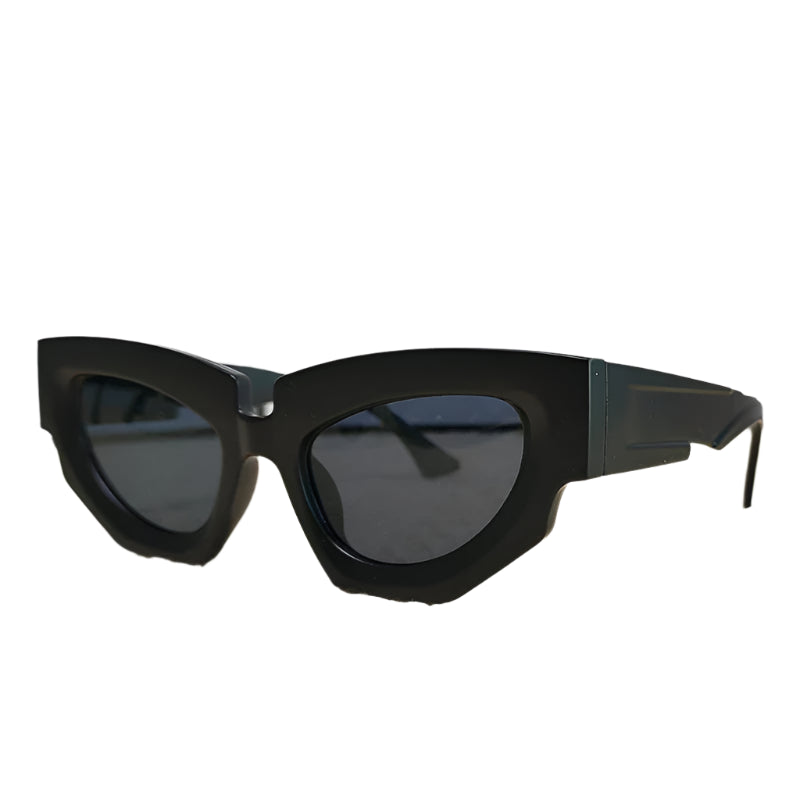 TEEK - Shady Cat Eye Sunglasses EYEGLASSES theteekdotcom C2MatteBlackGrey