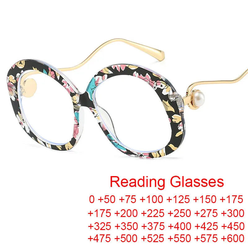 TEEK - Anti Blue Light Elegant Pearl Reading Glasses EYEGLASSES theteekdotcom