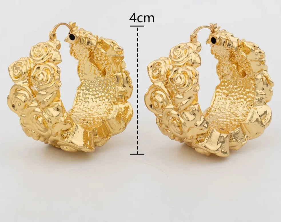 TEEK - 18K Gold Plated Hoop Earrings | Various JEWELRY theteekdotcom   
